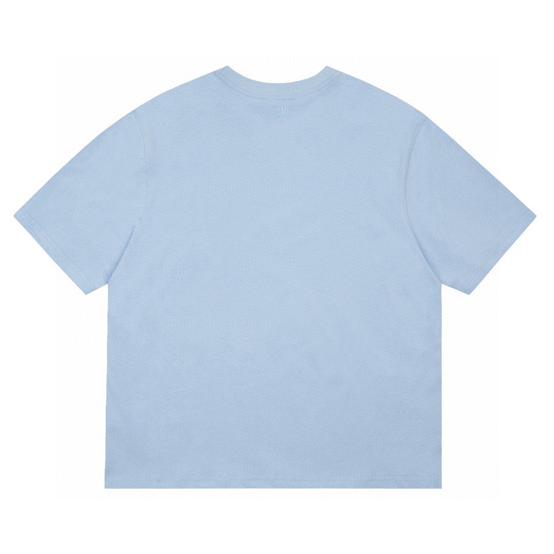 25SS服 AMI PARIS アミ半袖Tシャツ トップス 男女兼着