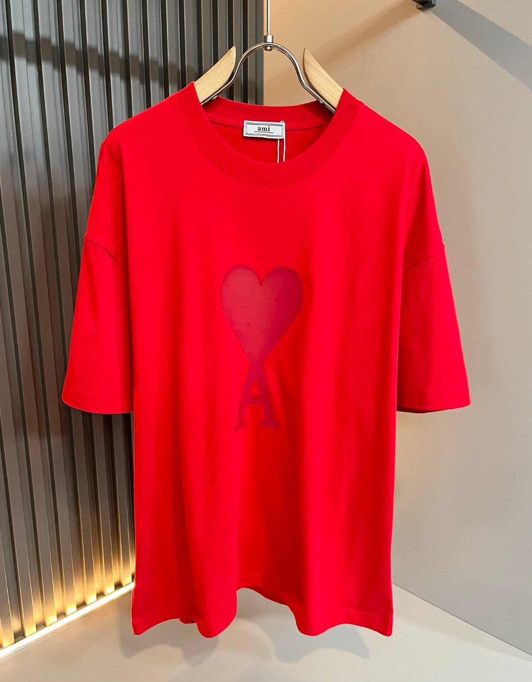 25SS服 AMI PARIS アミ半袖Tシャツ トップス 男女兼着