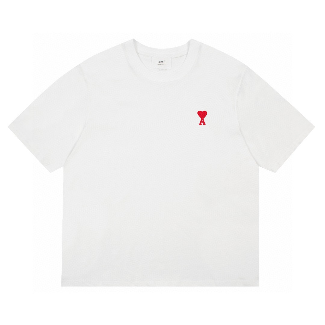 25SS服 AMI PARIS アミ半袖Tシャツ トップス 男女兼着