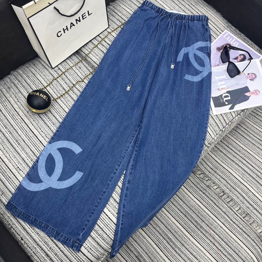 夏新品入荷 女性シャネル ボトムス 長いズボン