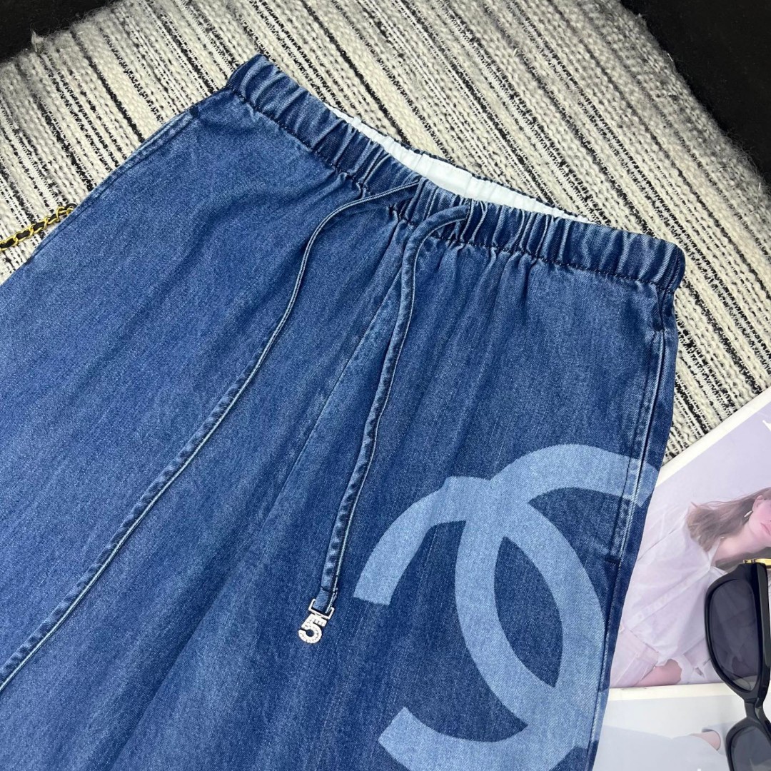 夏新品入荷 女性シャネル ボトムス 長いズボン