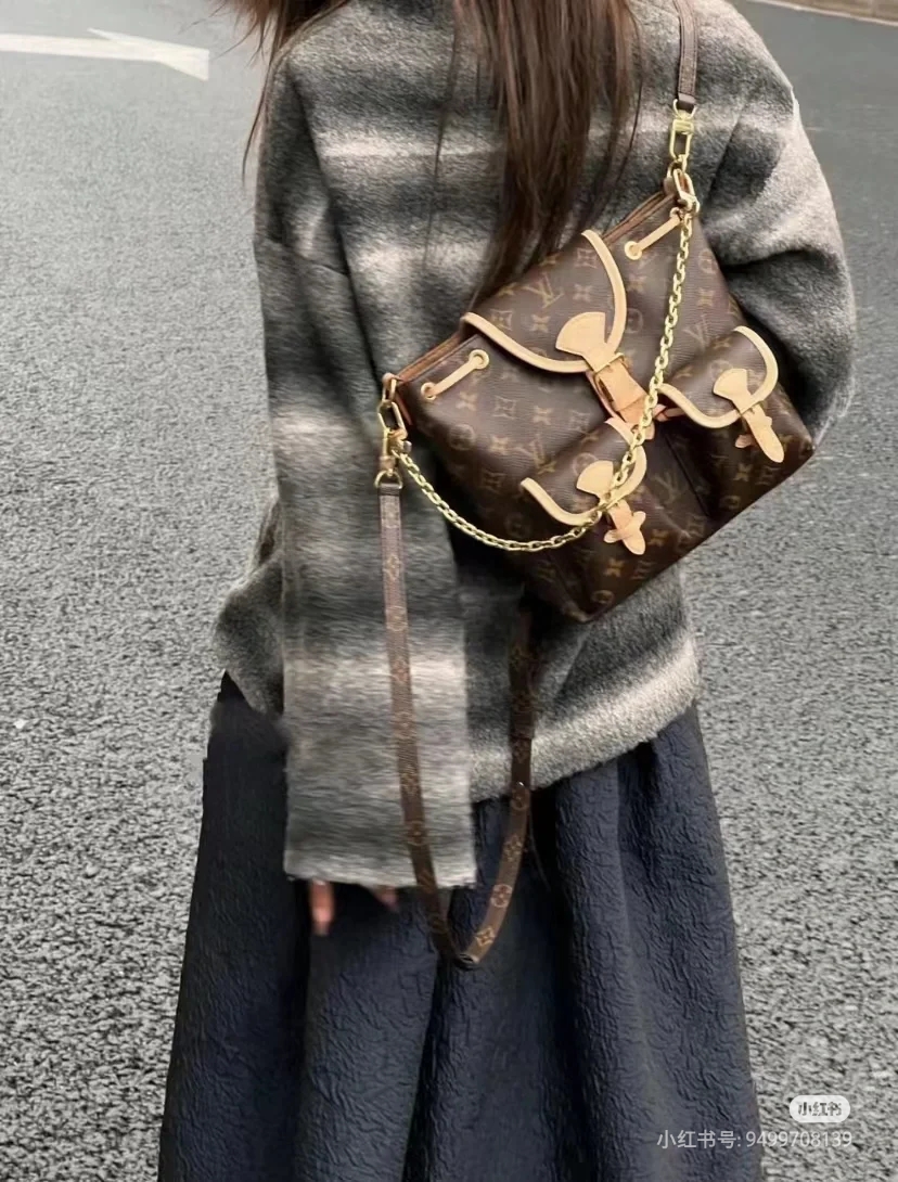 LOUIS VUITTON オデッセイ JHバッグ｜2025 プリフォール モノグラム チェーン バッグ [デタッチャブルチェーン付]