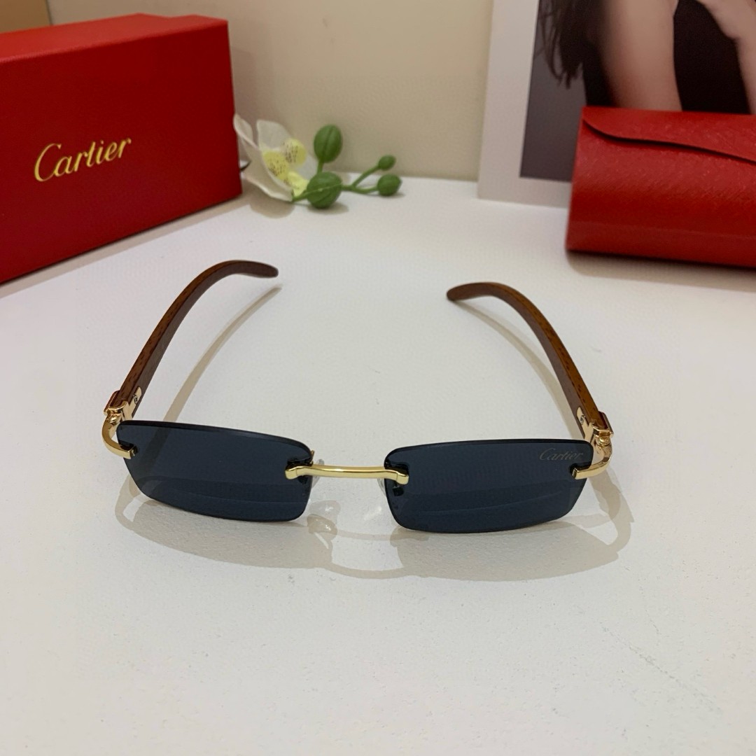 夏 カルティエ UV 紫外線対策 サングラス