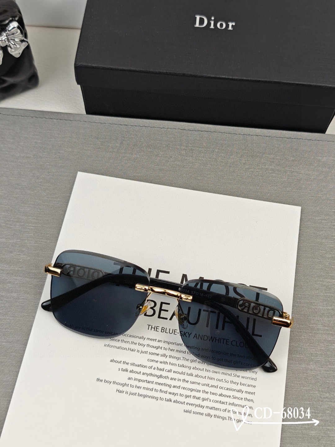 夏 クリスチャンディオール UV 紫外線対策 サングラス 2504PK75