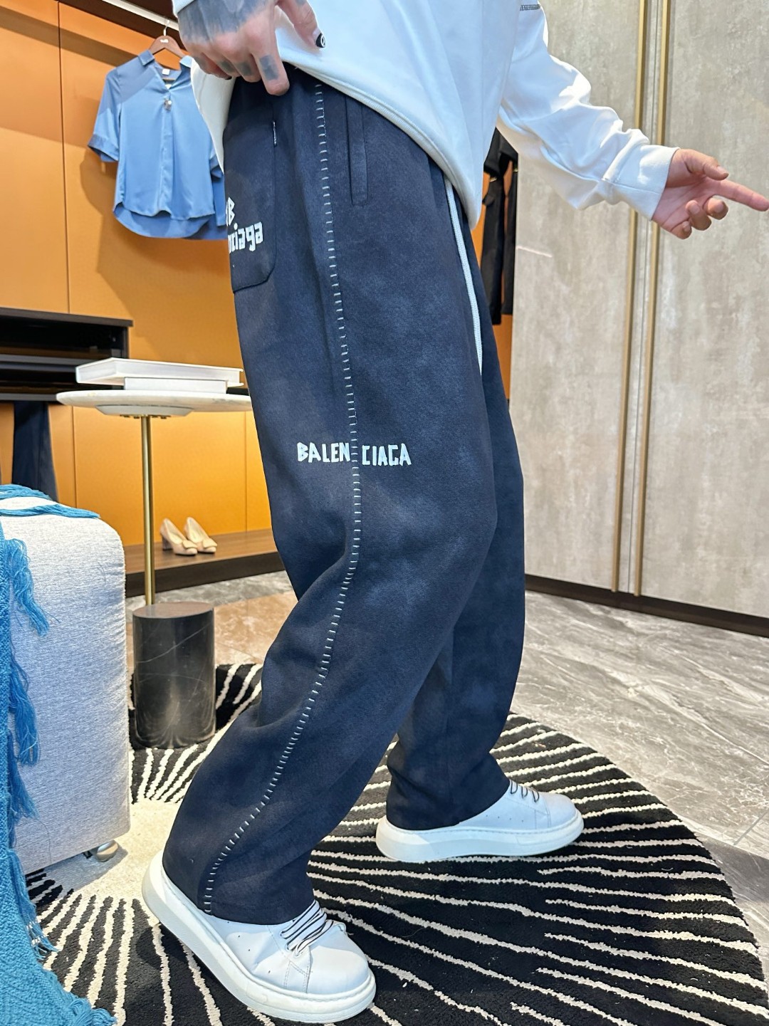 25SS服 バレンシアガ ズボン カジュアルパンツ メンズ