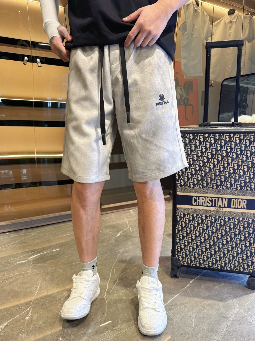 25SS服 バレンシアガ ズボン ショートパンツ  メンズ