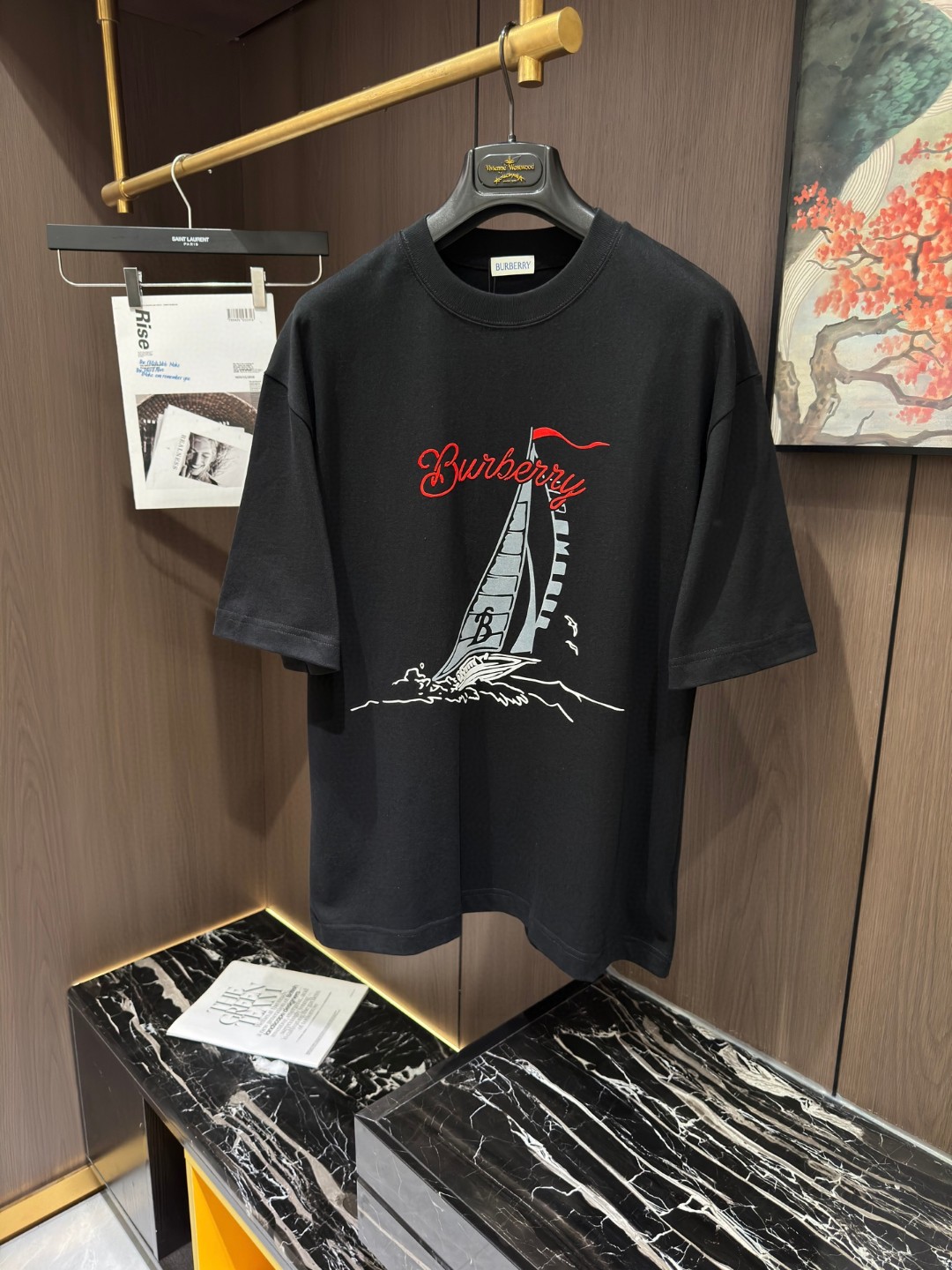 25SS服 春夏新作 バーバリー 半袖Tシャツ トップス メンズ