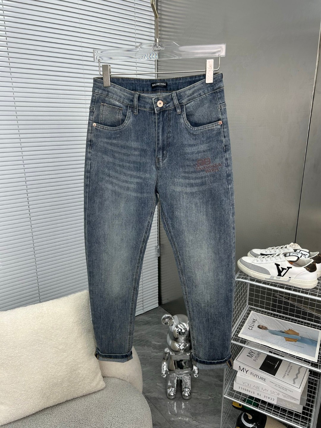25SS服 バレンシアガ ズボン ジーンズ メンズ