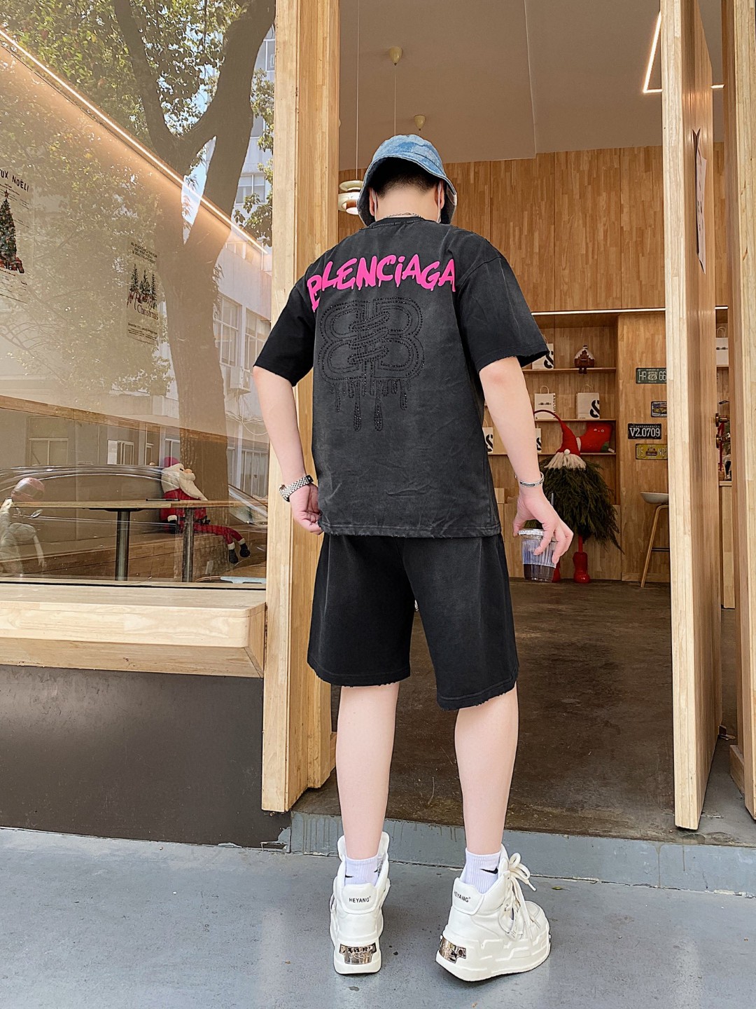 25SS服 バレンシアガ上下服 セットアップ  メンズ