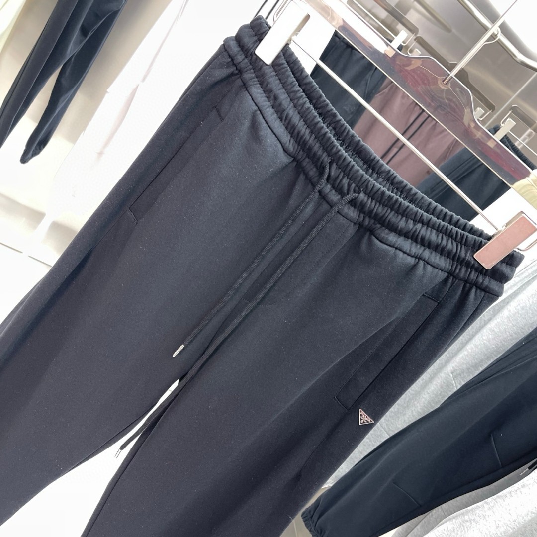 25SS服 プラダ ズボン カジュアルパンツ 男女兼着