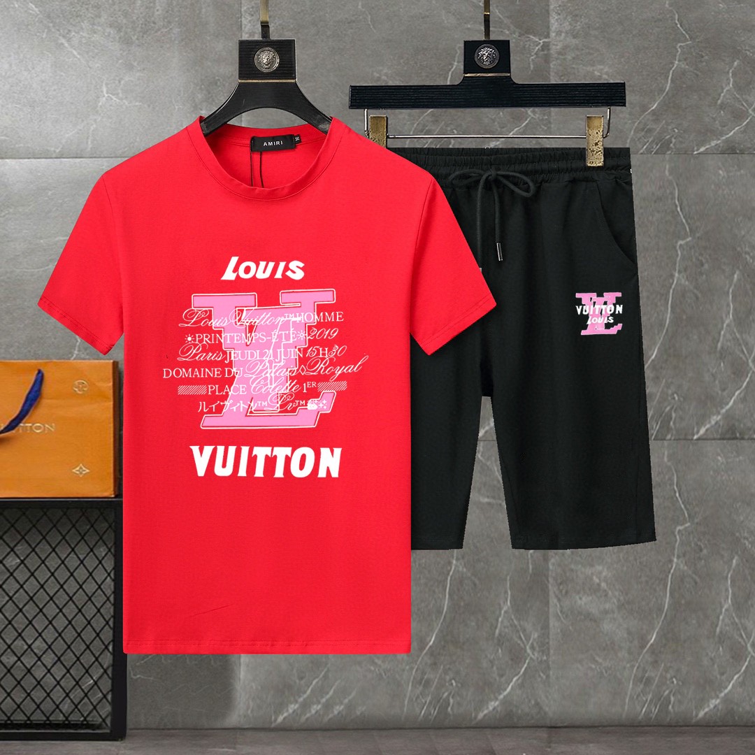 25SS服 ルイヴィトン 上下服 セットアップ  メンズ