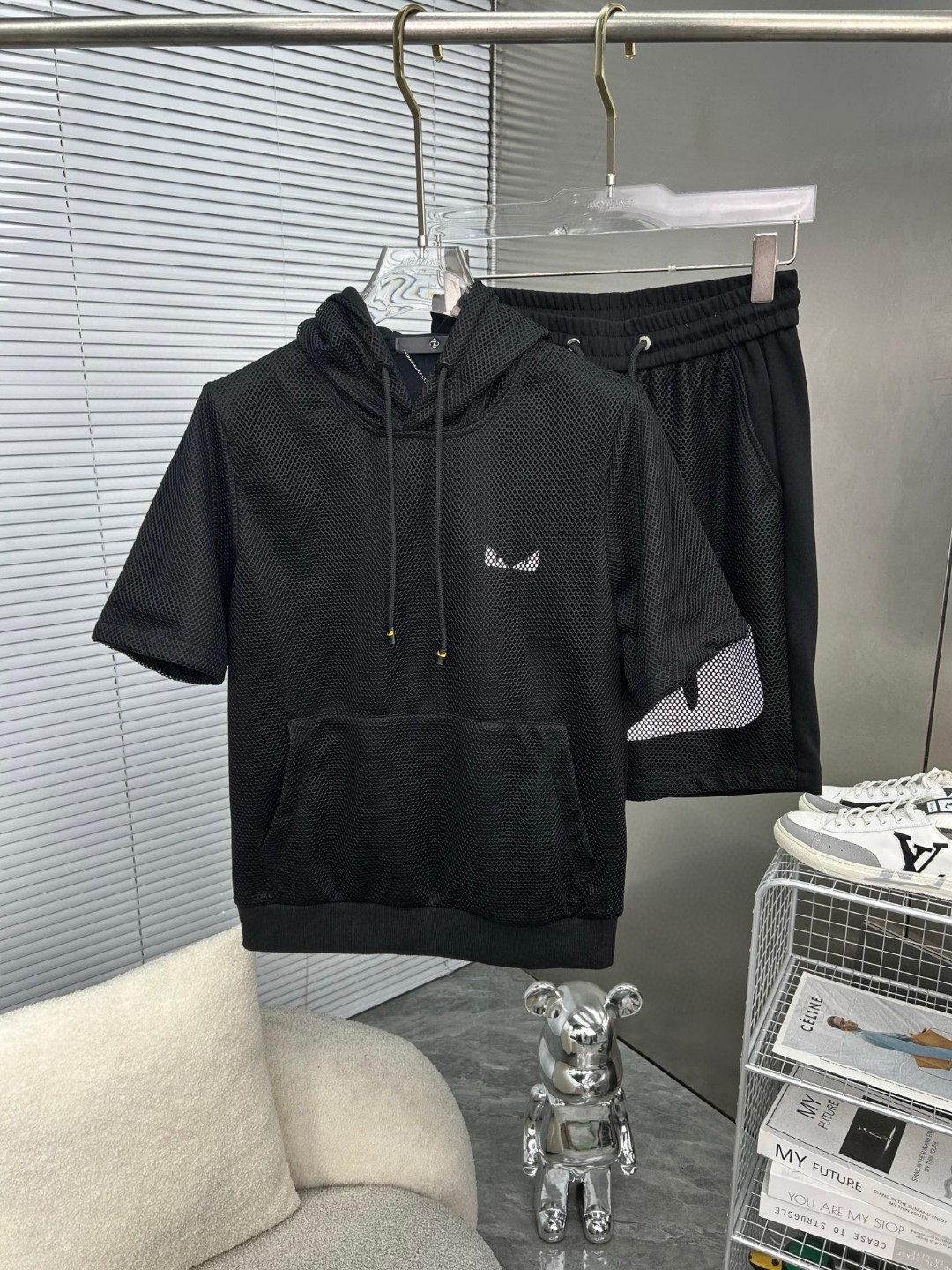 25SS服 フェンディ上下服 セットアップ 男女兼着