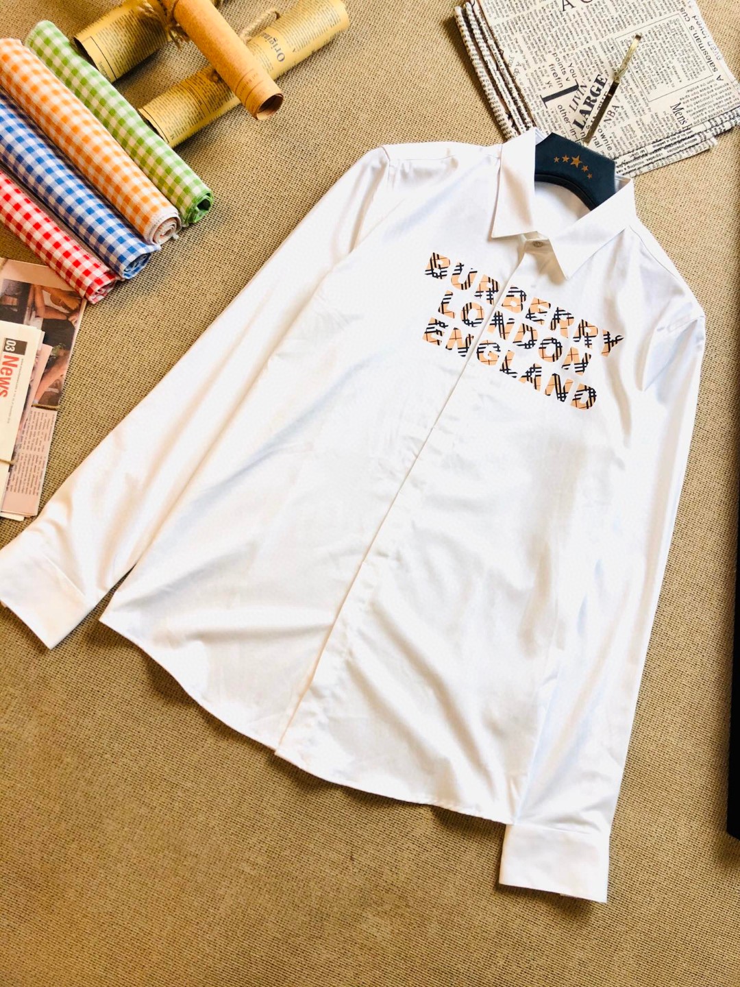 25SS服 バーバリー ワイシャツ トップス?
