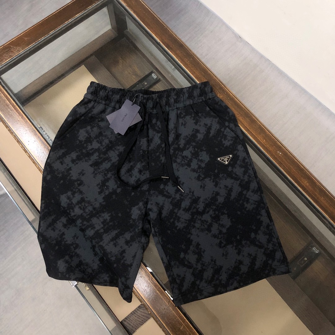 25SS服 プラダ ズボン ショートパンツ メンズ