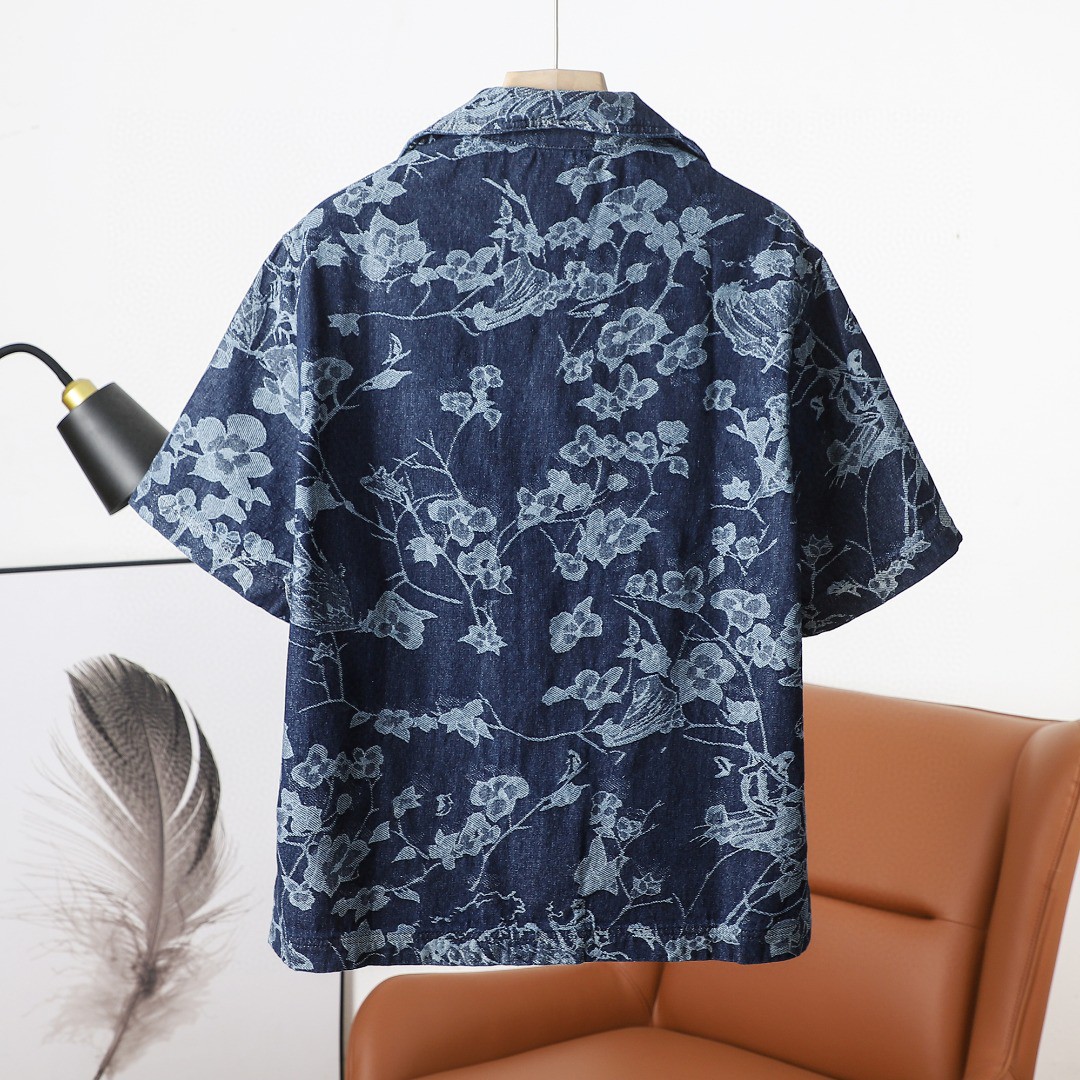 25SS服 ルイヴィトン ワイシャツ トップス 恋人着