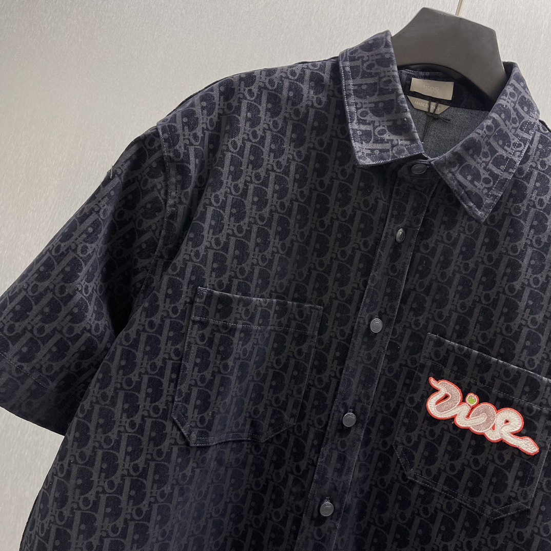 25SS服 クリスチャンディオール ワイシャツ トップス? 2503SYJ250