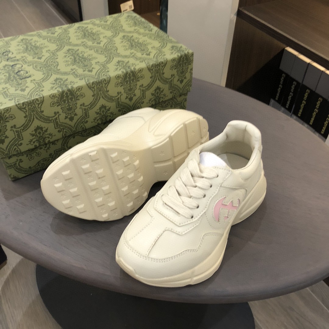 25SS春夏新作 KID’S 靴 グッチ Rhytion シューズ 男女兼着 2503