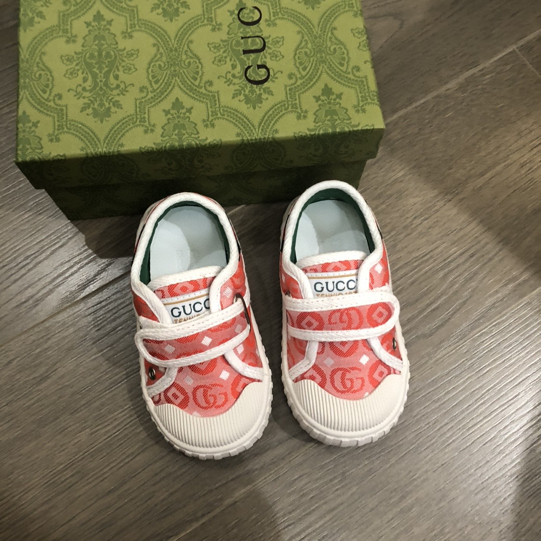 25SS春夏新作 KID’S 靴 グッチ Rhytion シューズ 1~3歳 BB 2503