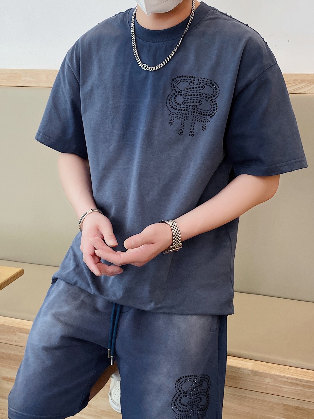25SS服 バレンシアガ上下服 セットアップ  メンズ