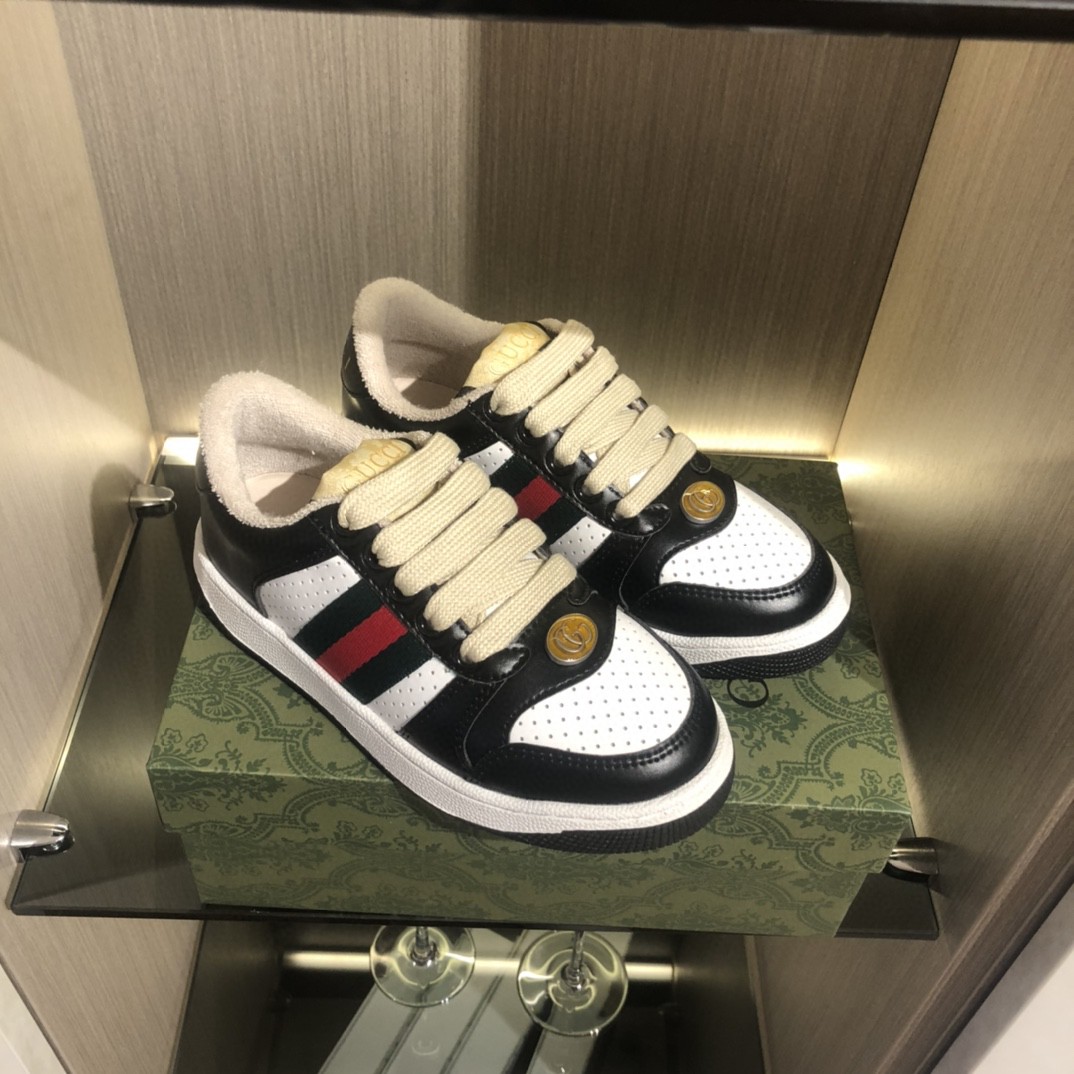 25SS春夏新作 KID’S 靴 グッチ Rhytion シューズ 男女兼着2503