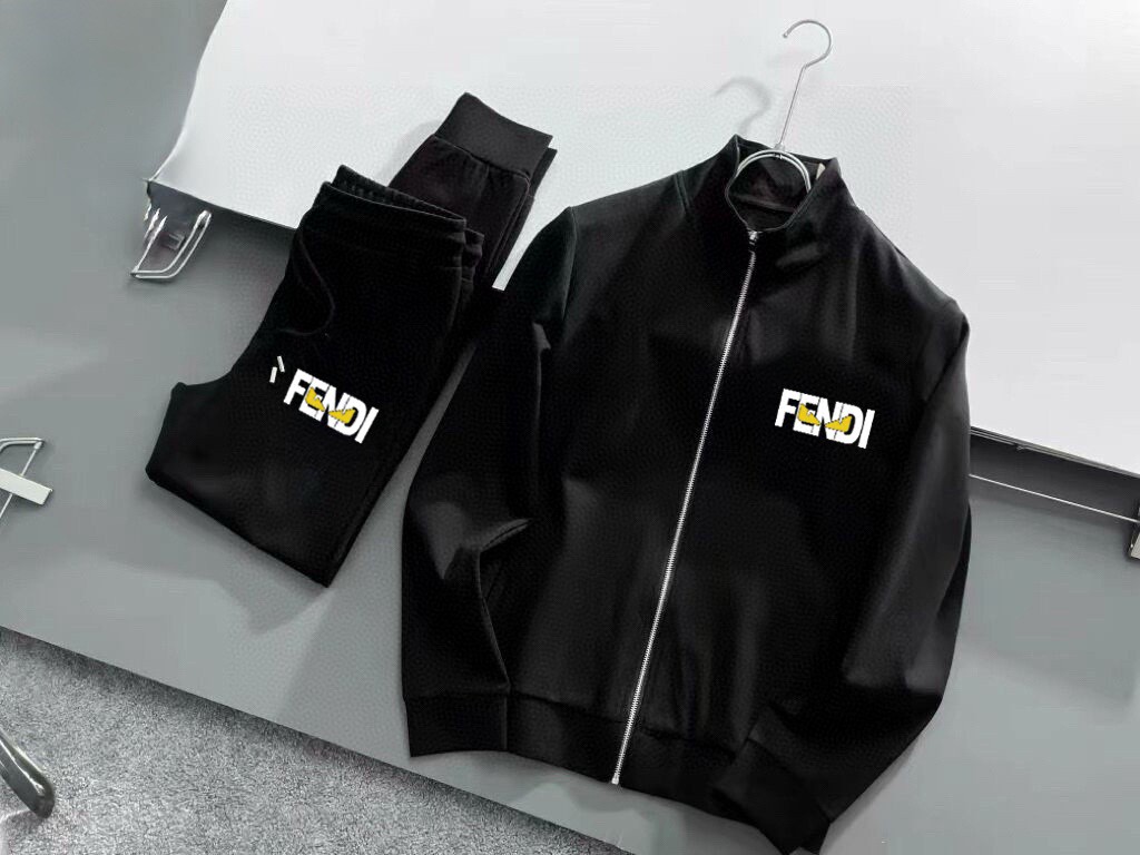 25SS服 フェンディ上下服 セットアップ メンズ