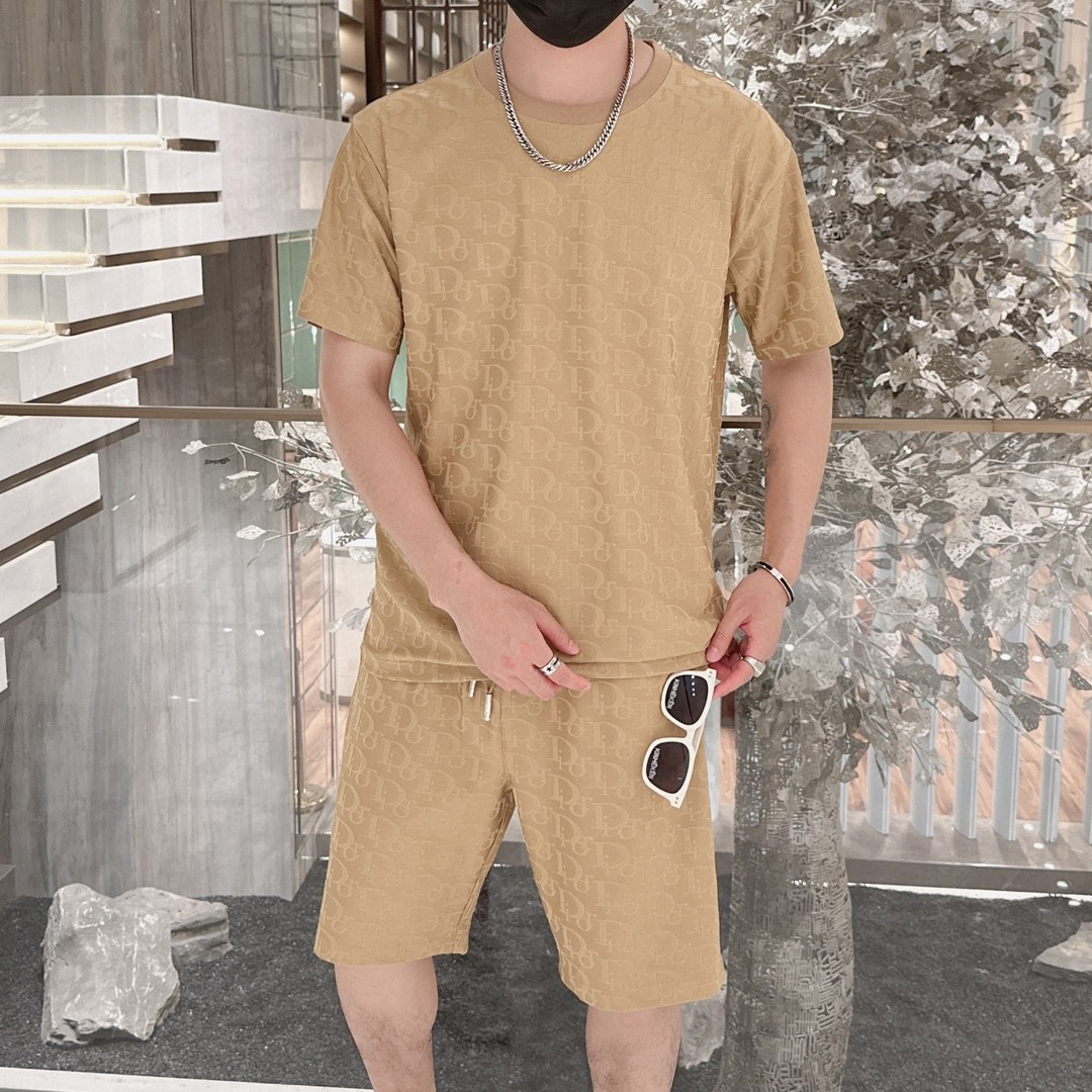 25SS服 クリスチャンディオール 上下服 セットアップ 男女兼着