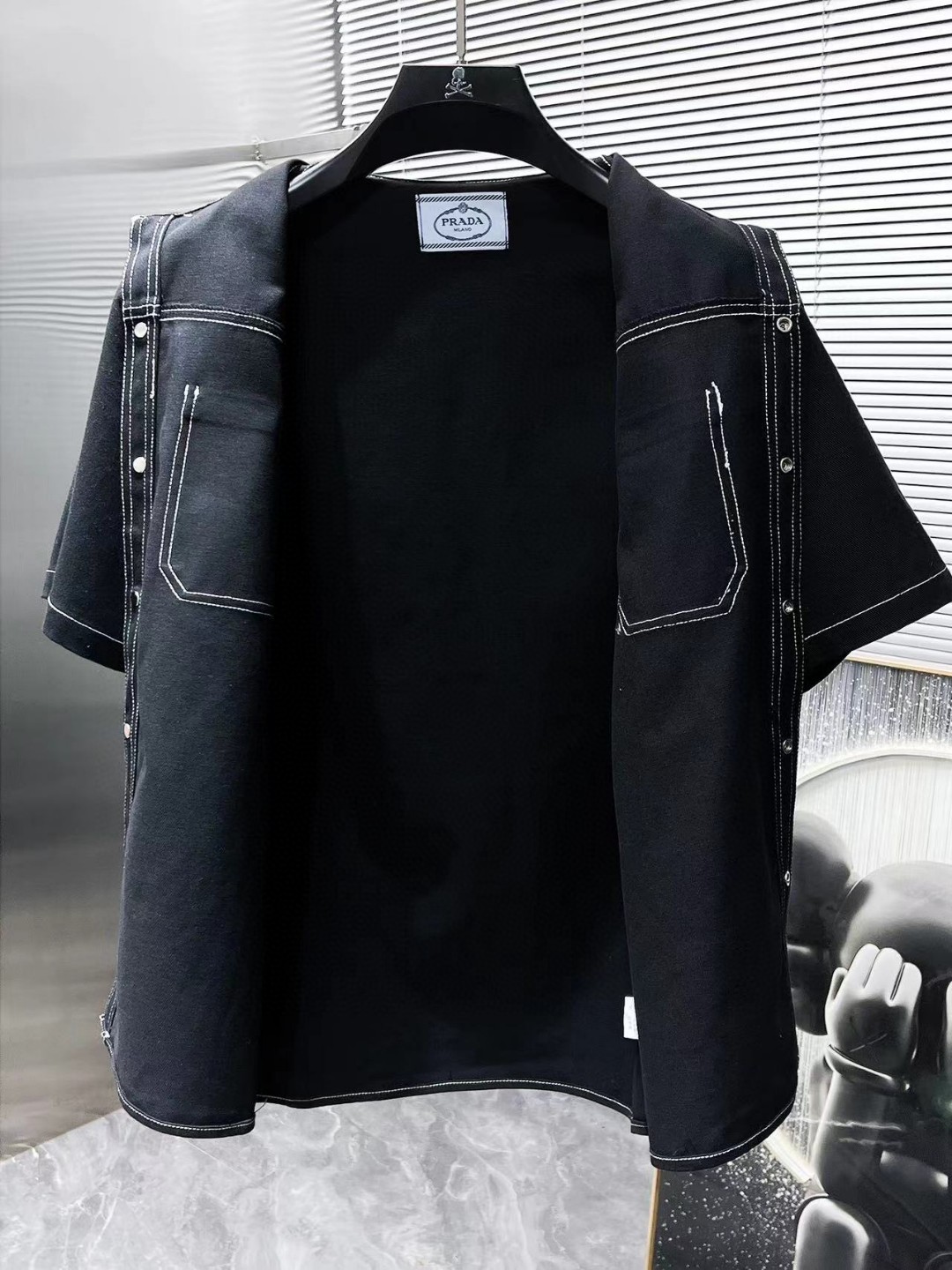 25SS服 プラダ 上下服 セットアップ メンズ