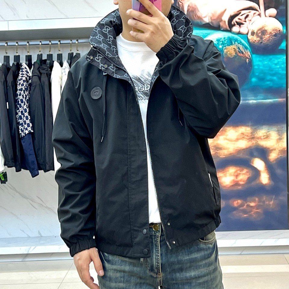 25SS服 グッチ トレンチコート ジャケット  メンズ