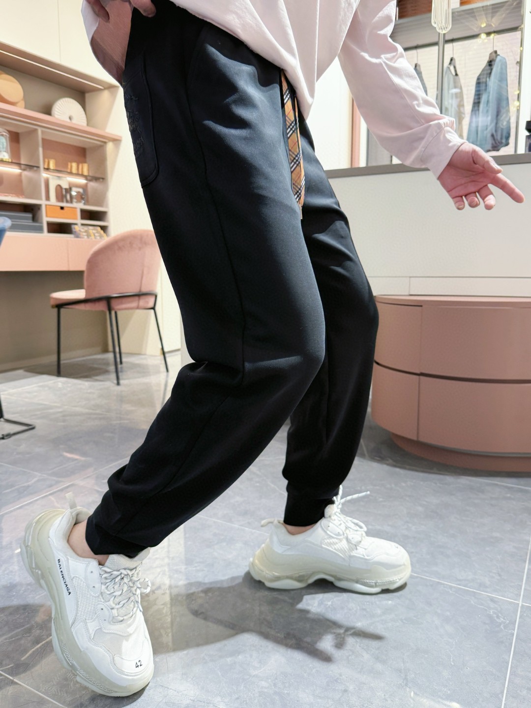 25SS服 バーバリー ズボン カジュアルパンツ メンズ