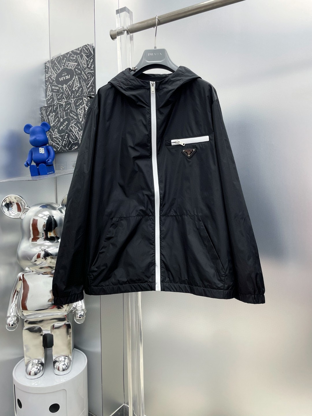 25SS服 プラダ トレンチコート ジャケット  メンズ