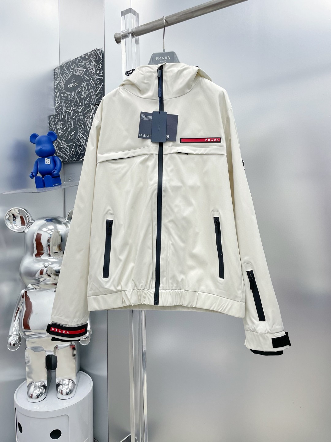 25SS服 プラダ トレンチコート ジャケット  メンズ