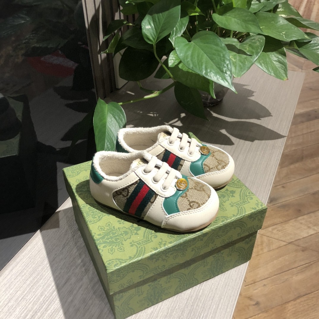 25SS春夏新作 KID’S 靴 グッチ Rhytion シューズ 1～3歳 BB 2503
