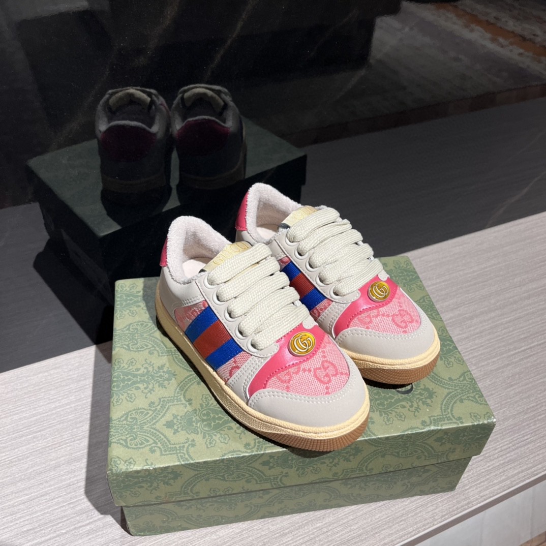 25SS春夏新作 KID’S 靴 グッチ Rhytion シューズ 男女兼着2503