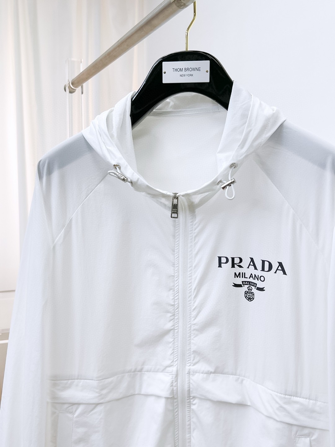 25SS服 プラダ トレンチコート日焼け止め服 メンズ
