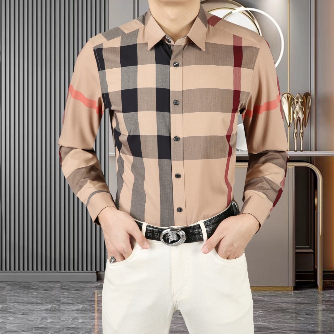 25SS服 バーバリー ワイシャツ トップス?