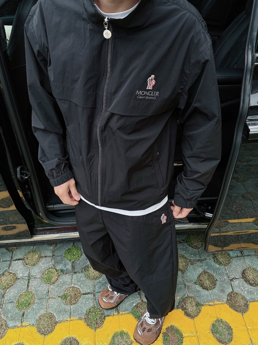 25SS服 モンクレール トレンチコート+ズボン 上下セット?