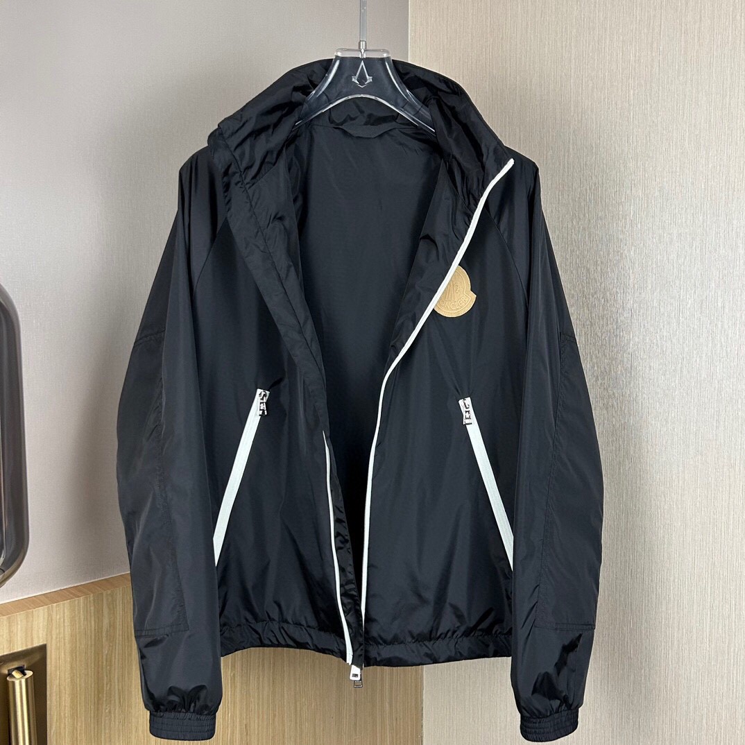 25SS服 モンクレール トレンチコート 日焼け止め服  メンズ