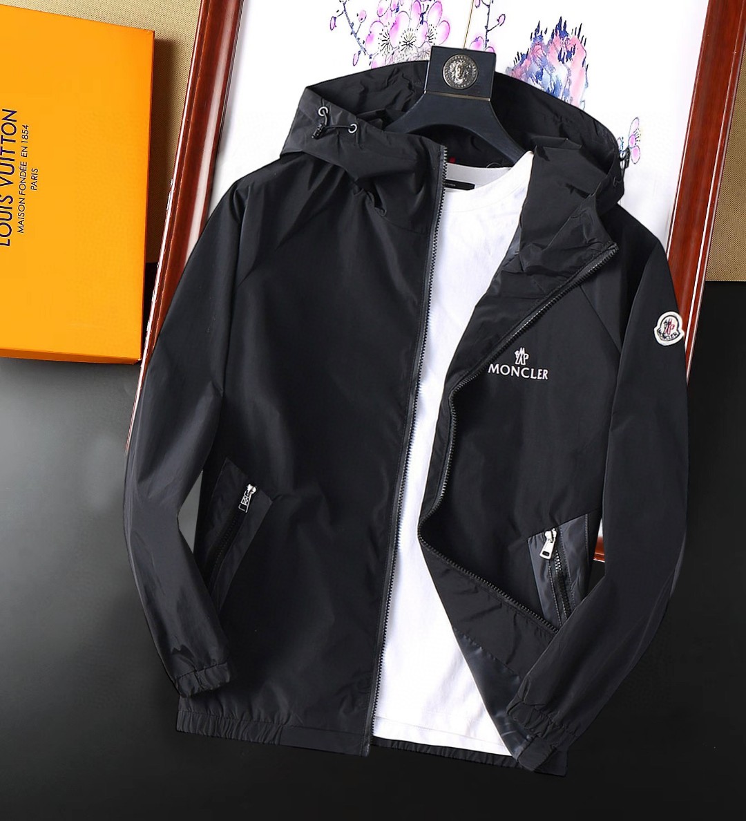 25SS服 モンクレール トレンチコート ジャケット  メンズ