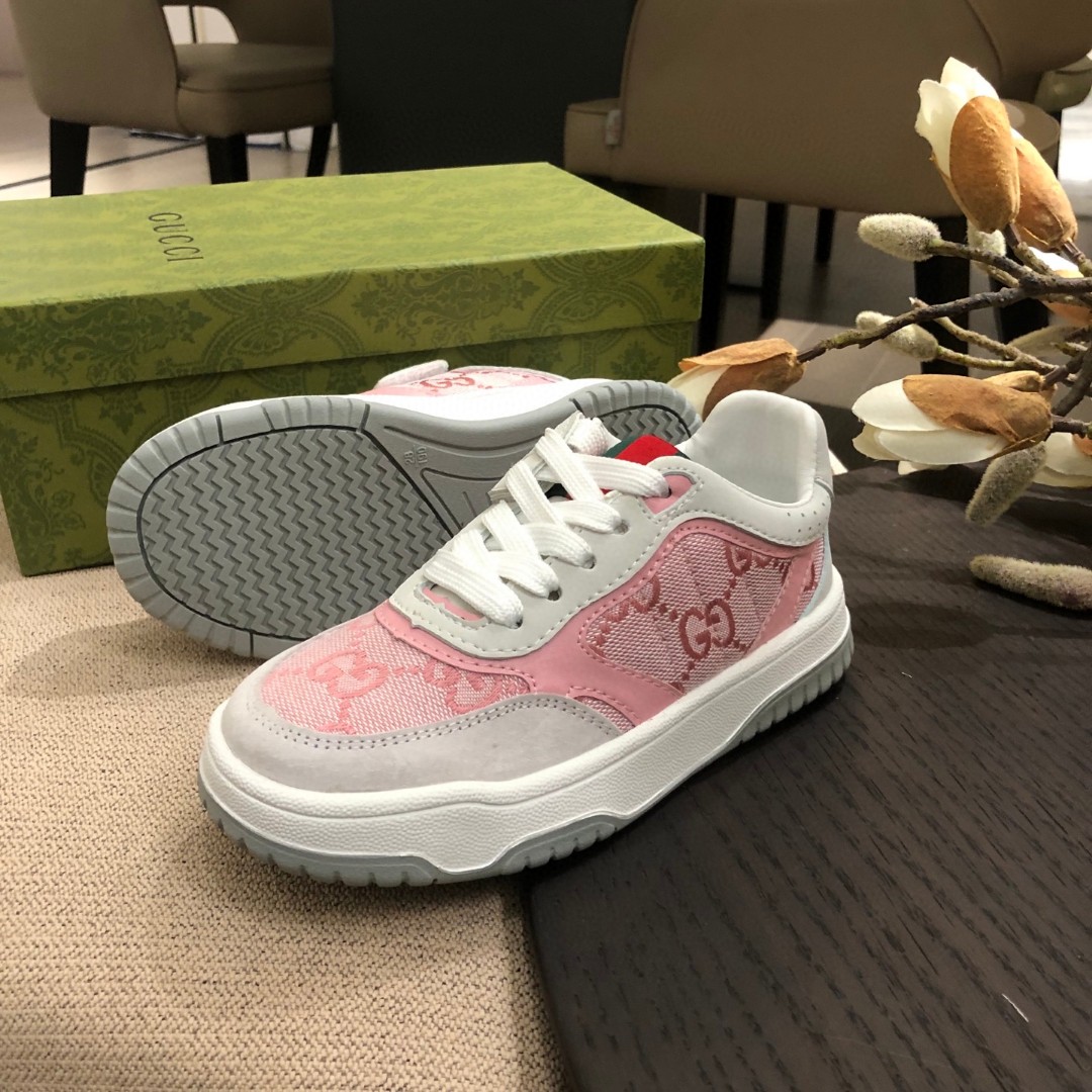 25SS春夏新作 KID’S 靴 グッチ Rhytion シューズ 男女兼着 2503