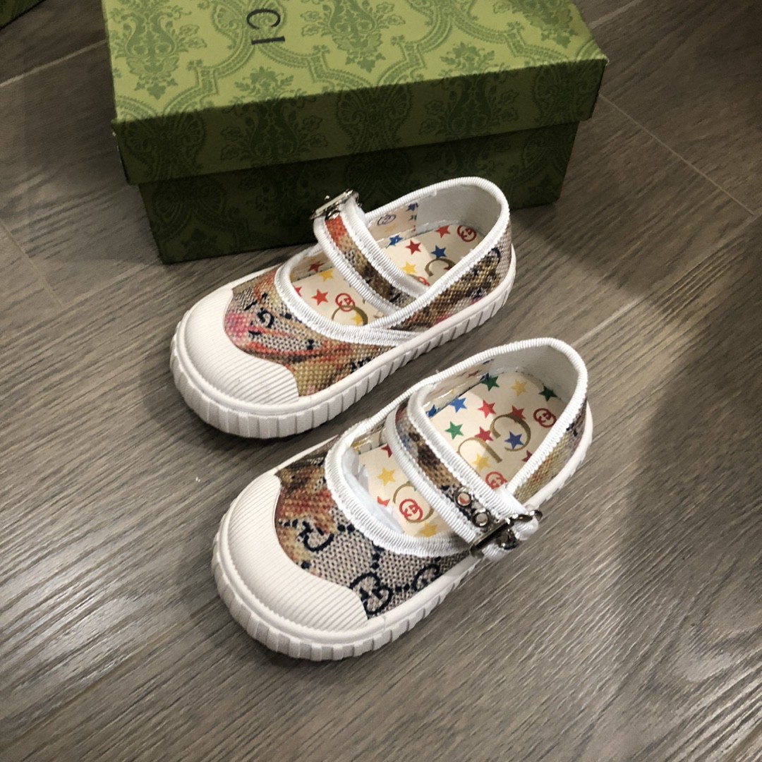 25SS春夏新作 KID’S 靴 グッチ Rhytion シューズ 1~3歳 BB 2503