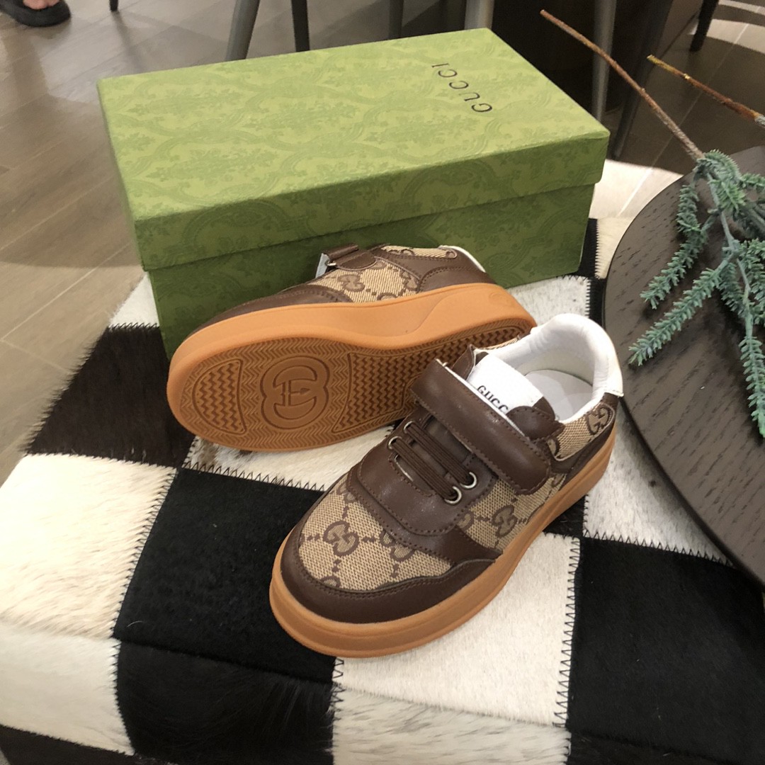 25SS春夏新作 KID’S 靴 グッチ Rhytion シューズ 男女兼着 2503