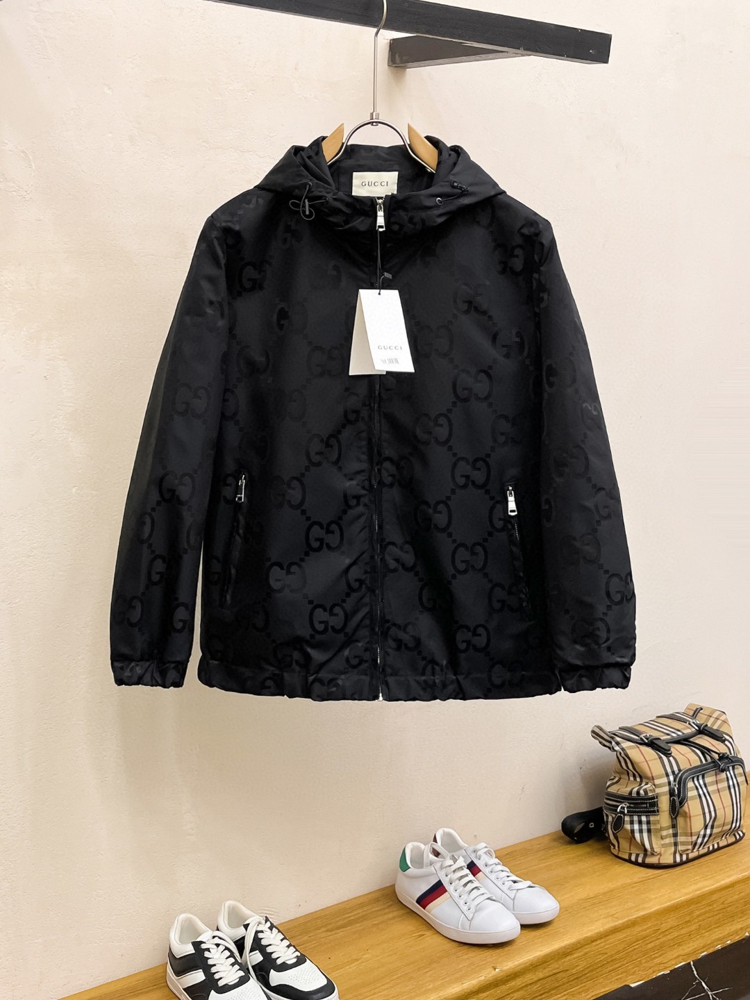 25SS服 グッチ トレンチコート ジャケット  メンズ