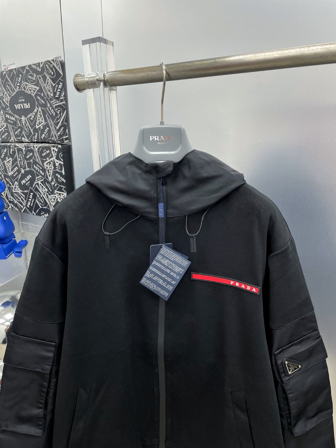 25SS服 プラダ トレンチコート ジャケット メンズ