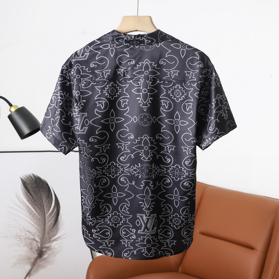 25SS服 ルイヴィトン ワイシャツ トップス 恋人着