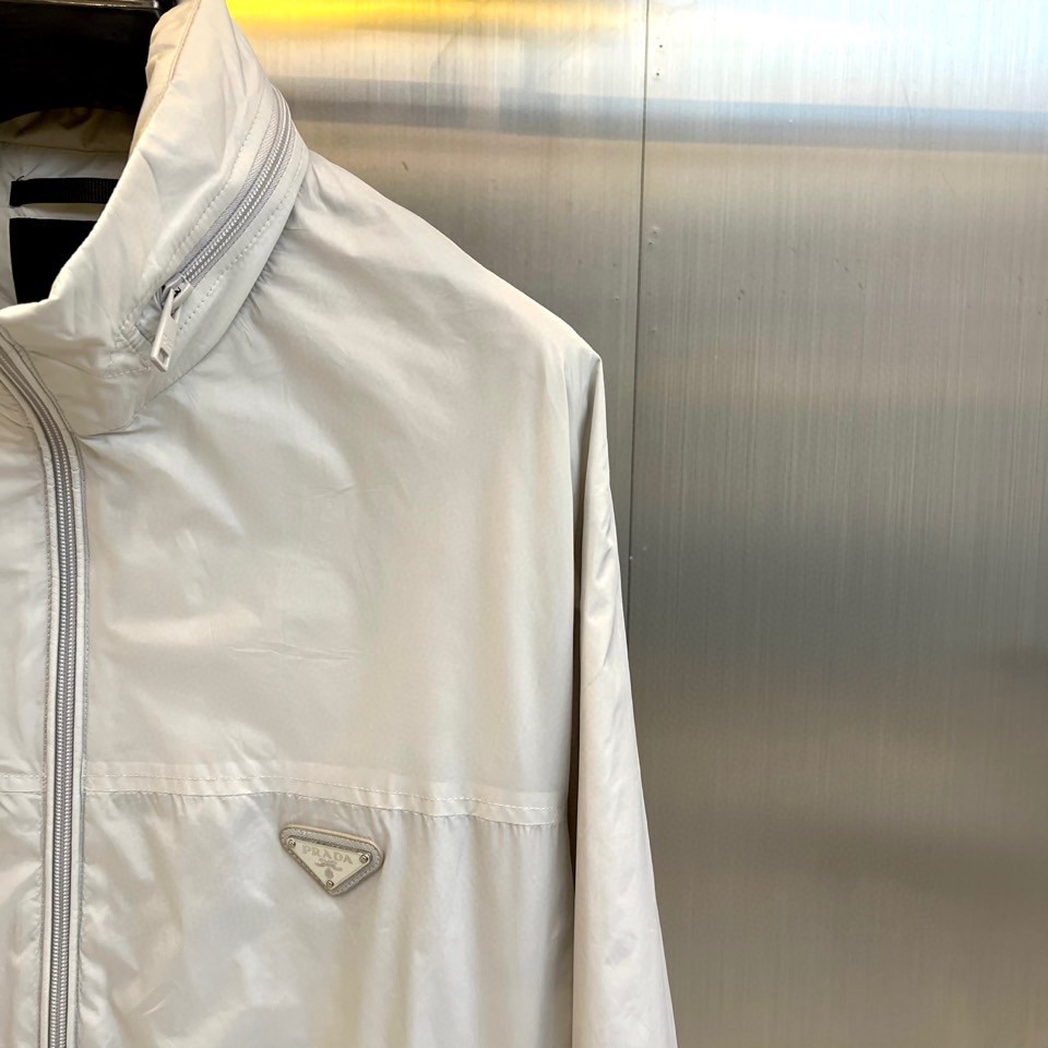 25SS服 プラダ トレンチコート ジャケット メンズ
