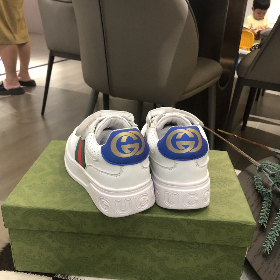 25SS春夏新作 KID’S 靴 グッチ Rhytion シューズ 男女兼着 2503