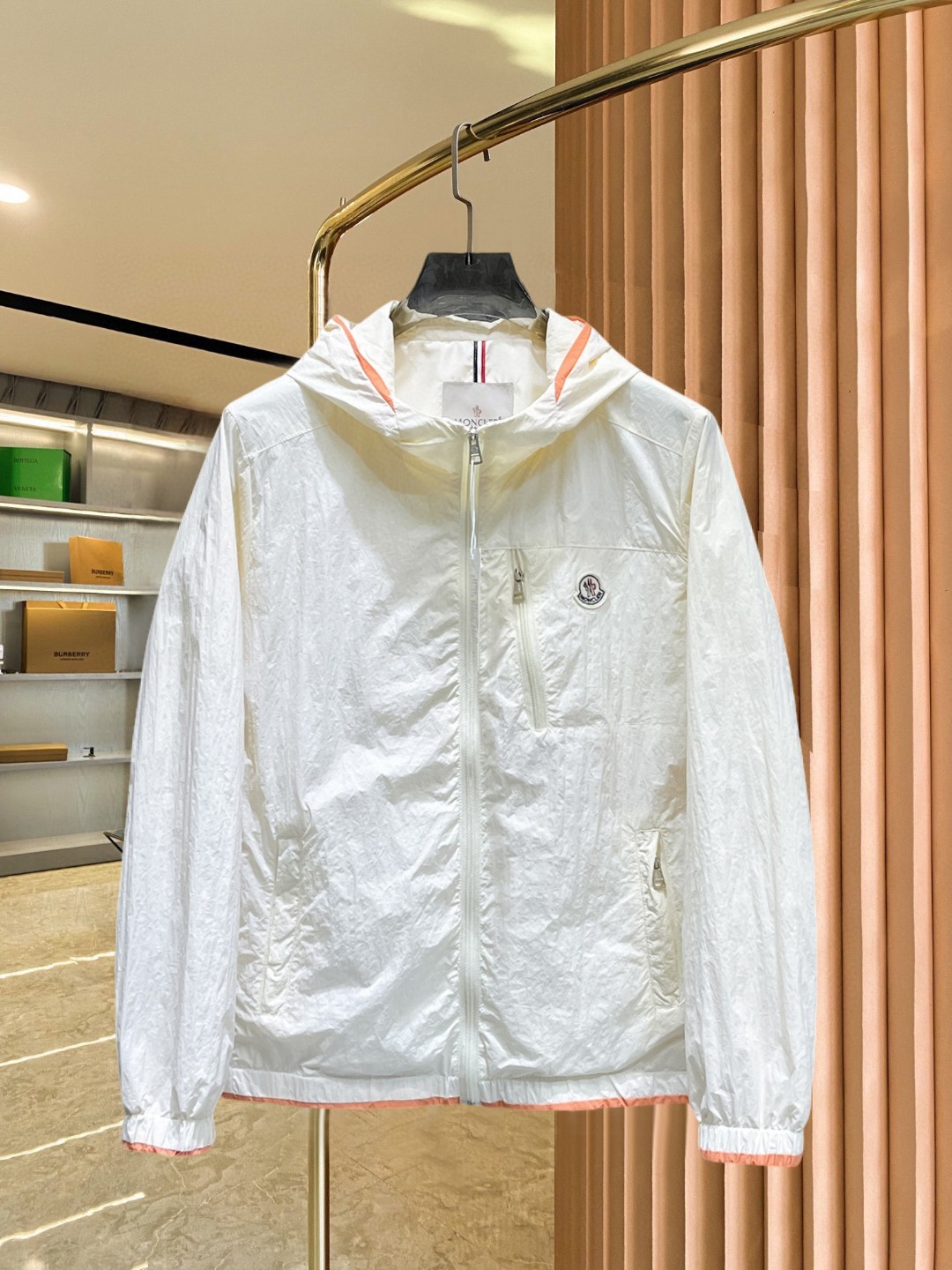 25SS服 モンクレール トレンチコート 日焼け止め服  メンズ