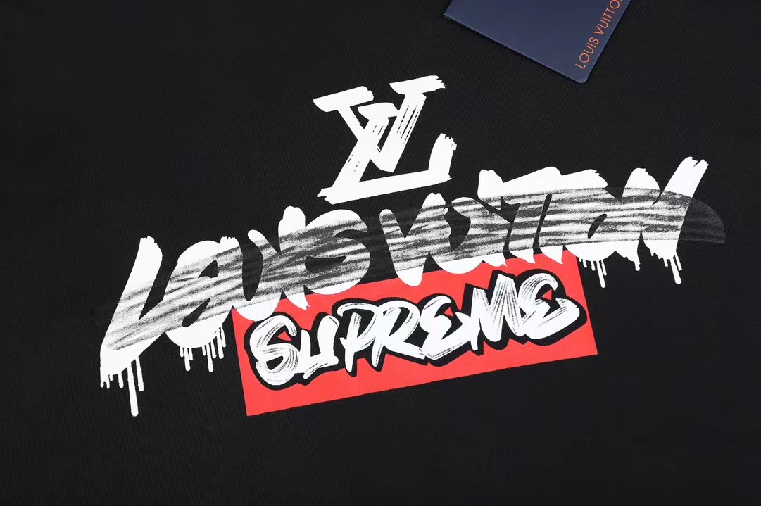 25SS服 Supreme x ルイヴィトン 半袖Tシャツ トップス