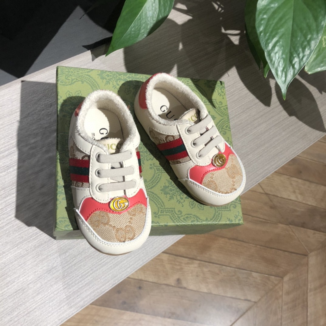 25SS春夏新作 KID’S 靴 グッチ Rhytion シューズ 1～3歳 BB 2503