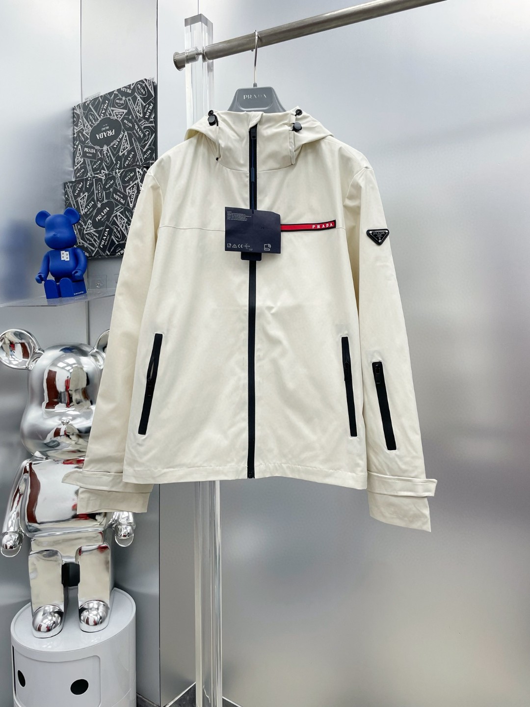 25SS服 プラダ トレンチコート ジャケット  メンズ